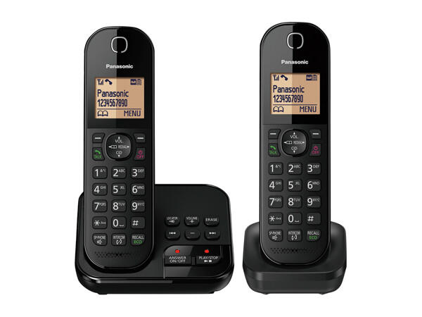 Panasonic Twin Handset Digital Cordless Phone