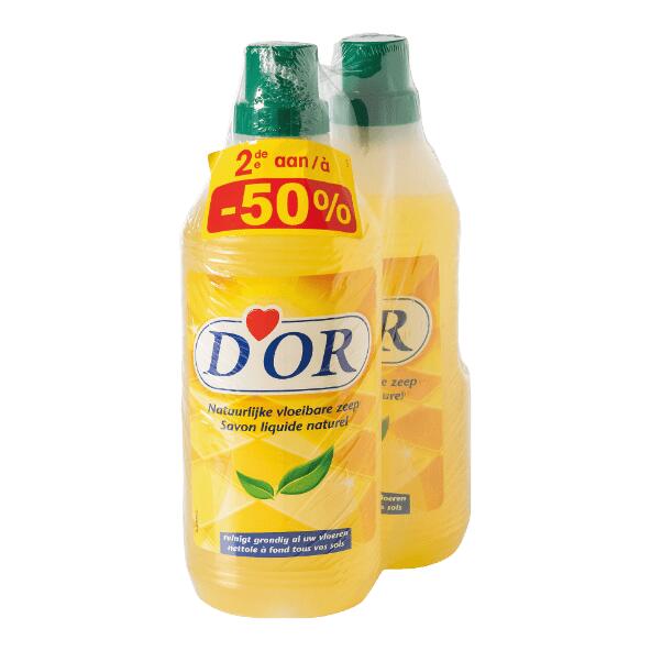 D'OR(R) 				Natürliche Flüssigseife, 2 St.