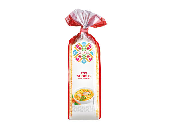 Kuljanka Egg Noodles with Turmeric