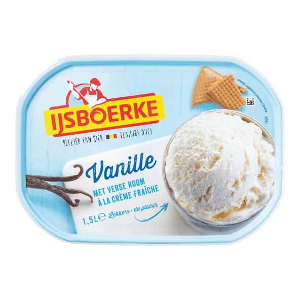 IJSBOERKE(R) 				Vanilleroomijs