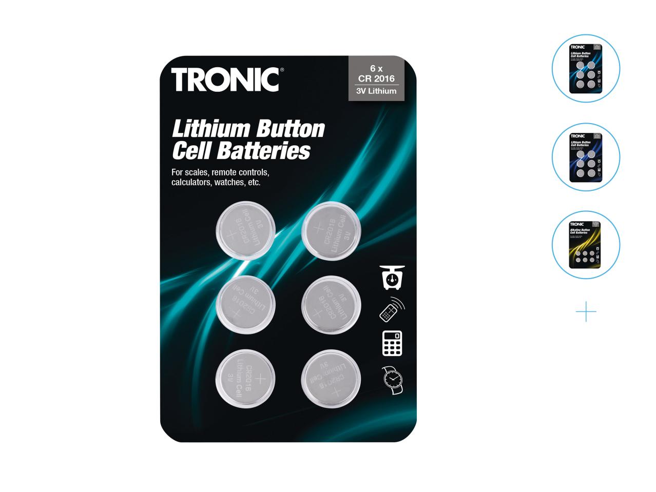 Tronic Button-Cell Batteries1