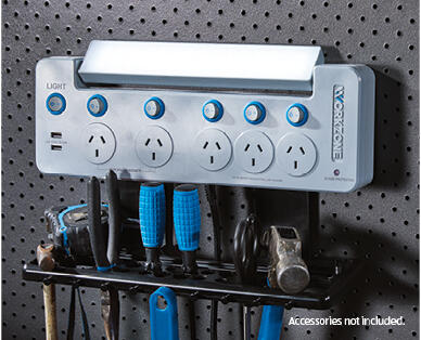 Workshop Powerboard with Light