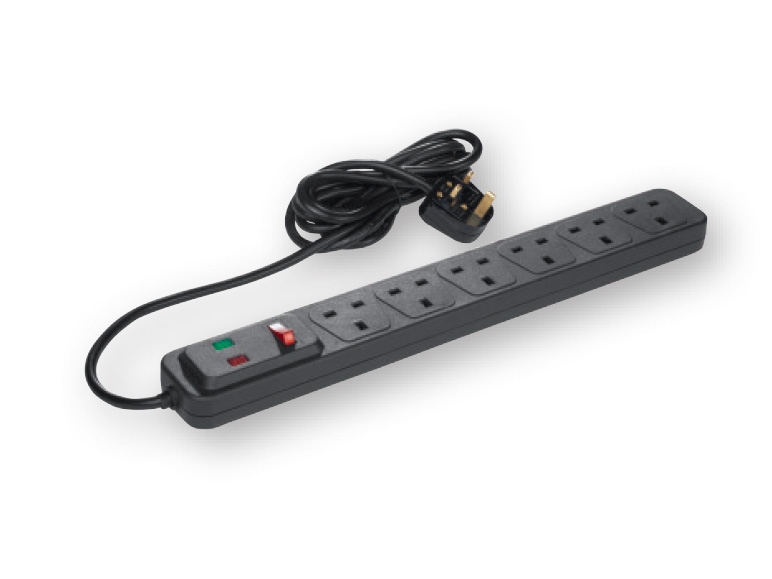 POWERFIX(R) Extension Lead with Surge Protection