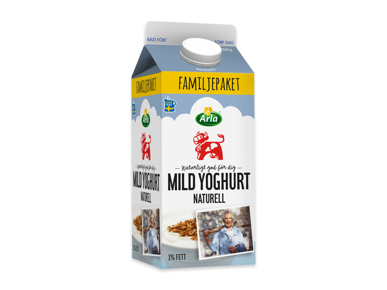Mild yoghurt naturell