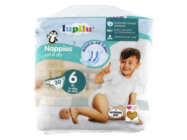 Soft & Dry Nappies Size 6