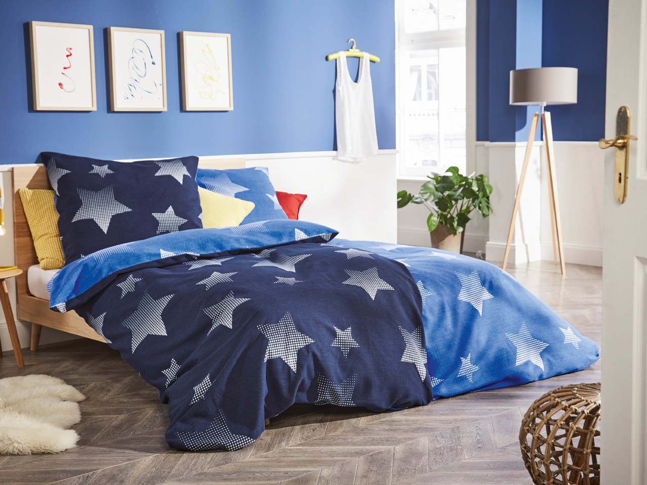 MERADISO Reversible Flannelette Bedlinen