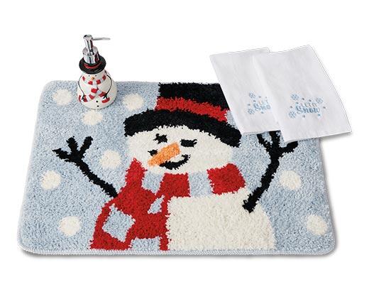Merry Moments 
 4-Piece Holiday Bathroom Set