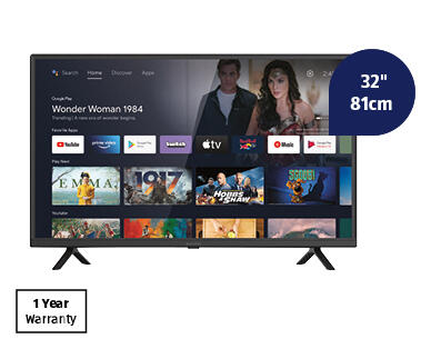 32" HD Smart TV with Android
