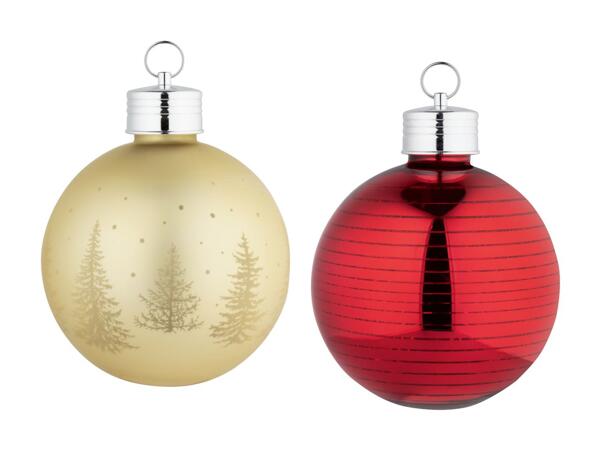 Boule de Noël LED