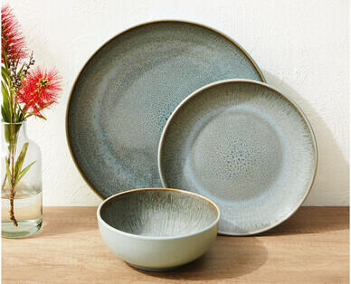 Reactive Glaze Dinnerware 4pk