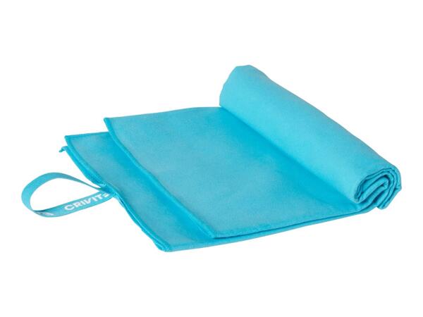 Crivit Blue Microfibre Towel
