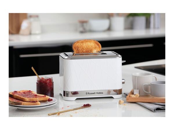 Russell Hobbs 2 Slice Toaster - White