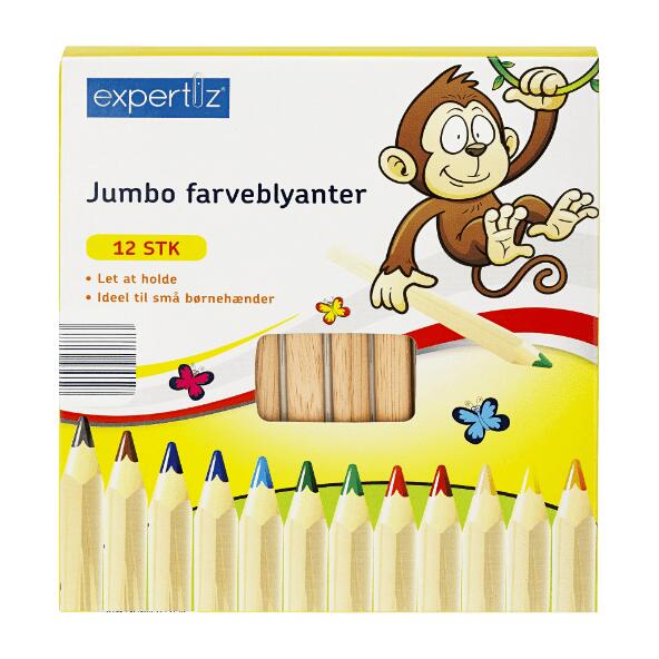 EXPERTIZ 	 				Jumbo farve-blyanter