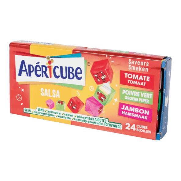 APÉRICUBE(R) 				Petits fromages apéritifs Salsa