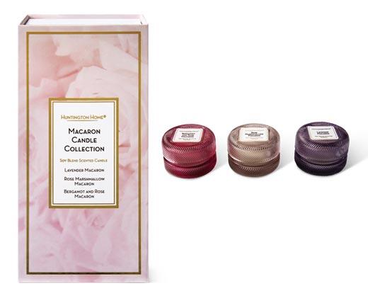 Huntington Home 
 Macaron Candle Collection