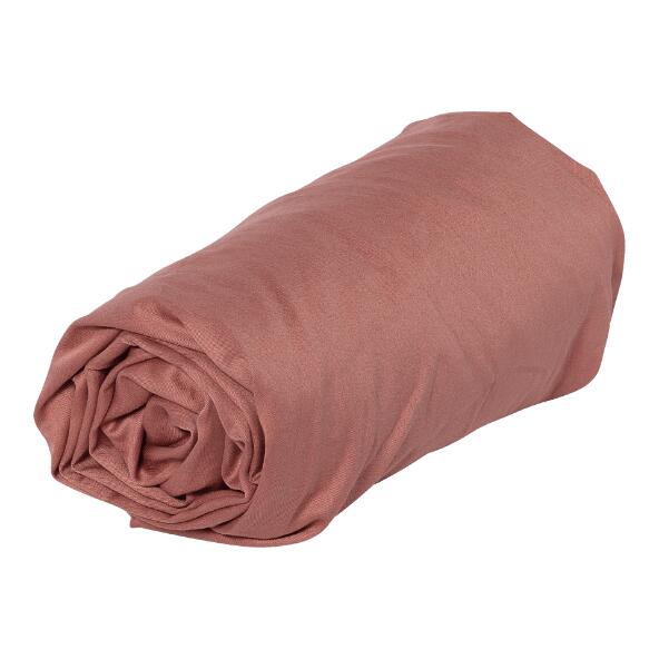 NOVITESSE(R) 				Drap-housse en satin, 2 pers.