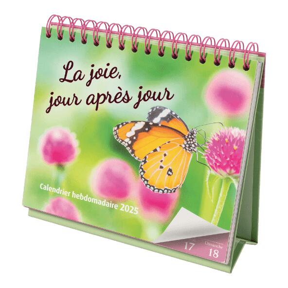 Calendrier hebdomadaire 2025