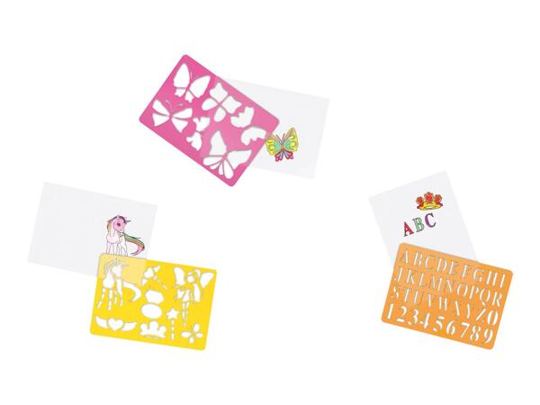 Crelando Clothes Stencil Set - 12 Piece Set