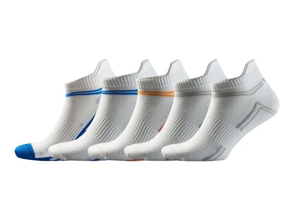 Crivit Men's Sports Trainer Socks - 5 Pack