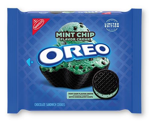 Nabisco Mint Chip Ice Cream Oreo