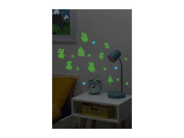 Peppa Pig Glow-In-The-Dark Wall Stars