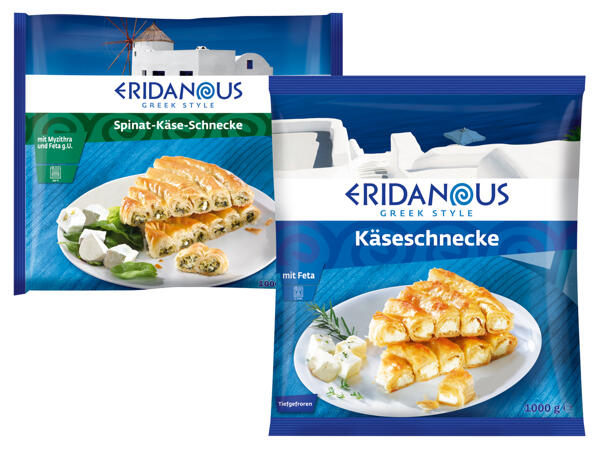 Käse- oder Spinat-Käseschnecke