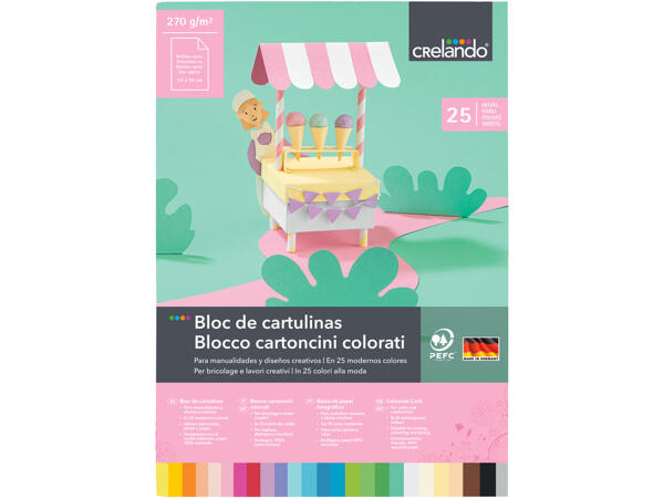 Coloured Paper or Coloured Card