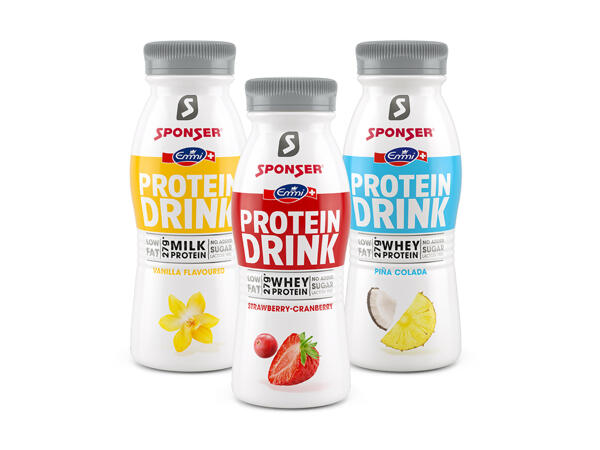 Boisson riche en protéines Sponser