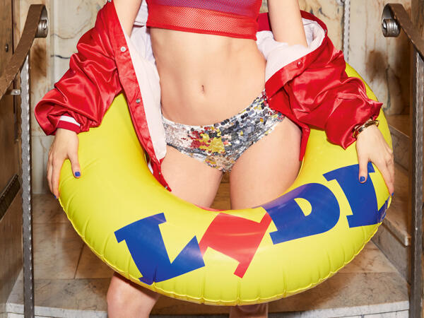 Inflatable Swim Ring or Pool Lounger "Lidl"