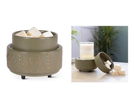 Huntington Home 2 in 1 Electric Wax Warmer