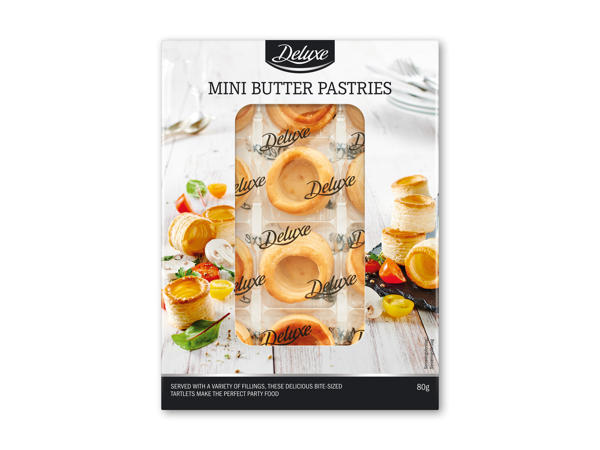 DELUXE Mini butterdejstarteletter