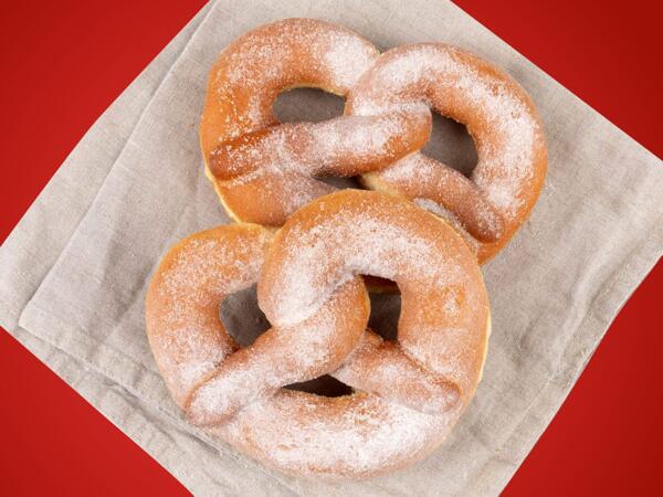 Süße Brezel