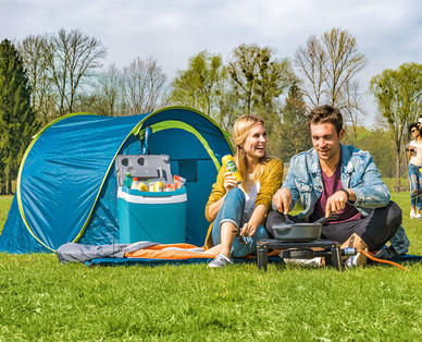 ADVENTURIDGE Festival Pop-Up Zelt