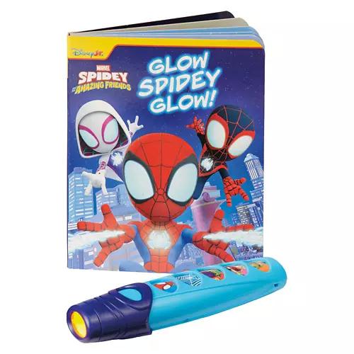 Children's Book Set with Flashlight - Glow Spidey Glow