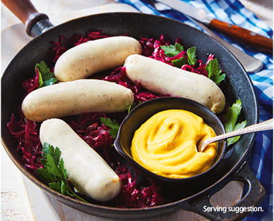 White Bavarian Sausages 530g