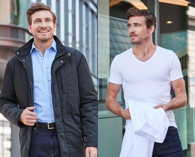 ROYAL CLASS SELECTION Herren-Hemd, body fit