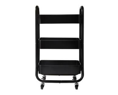 SOHL Furniture 
 3-Tier Metal Rolling Cart