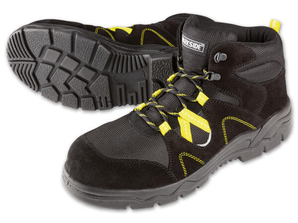 Herren Leder-Sicherheitsschuhe, S3
