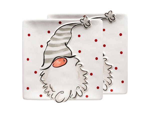 Assiettes en céramique Mäser, 2 pièces