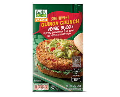 Earth Grown Southwest Quinoa Crunch Burgers