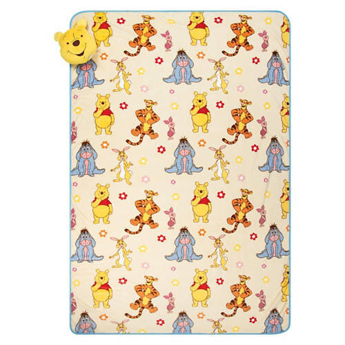 Kids Pillow & Blanket Set - Winnie the Pooh