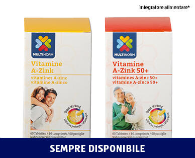 MULTINORM 
 VITAMINA A-ZINCO