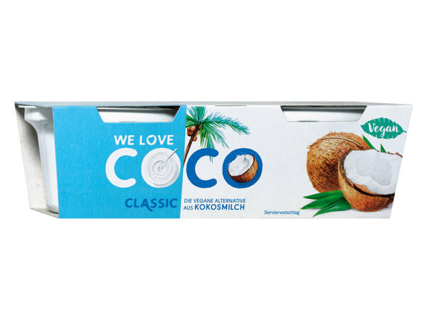 WE LOVE COCO Vegane Kokosjoghurts