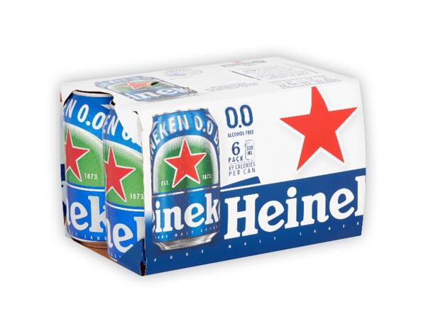 Heineken/Bulmers Alcohol Free Lager / Cider 0.0%