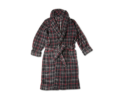 Royal Class Men's Micro Plush Bathrobe