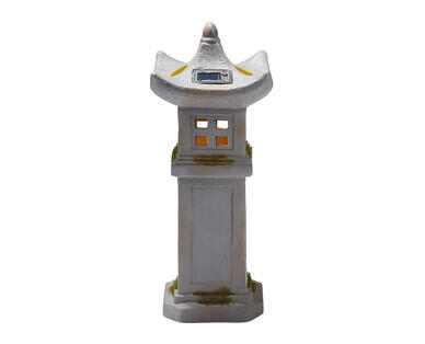 Pagoda Solar Light or Bird Bath