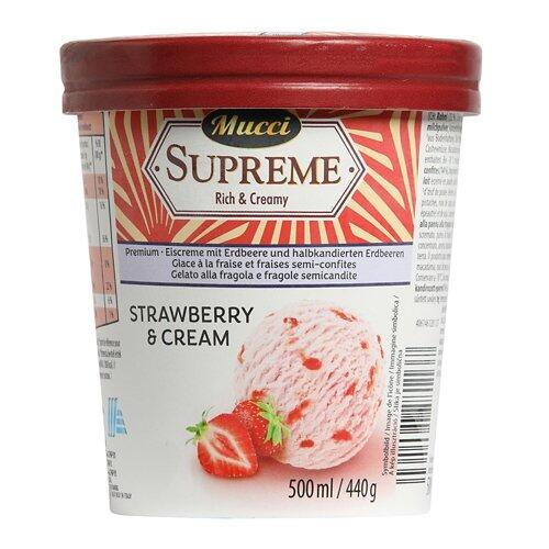 MUCCI Supreme Rich & Cream, Erdbeer-Crisp