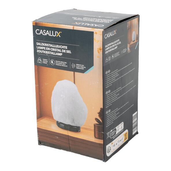 CASALUX(R) 				Lampe en cristal de sel