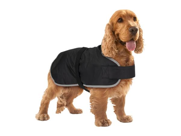 Zoofari Black Dog Coat