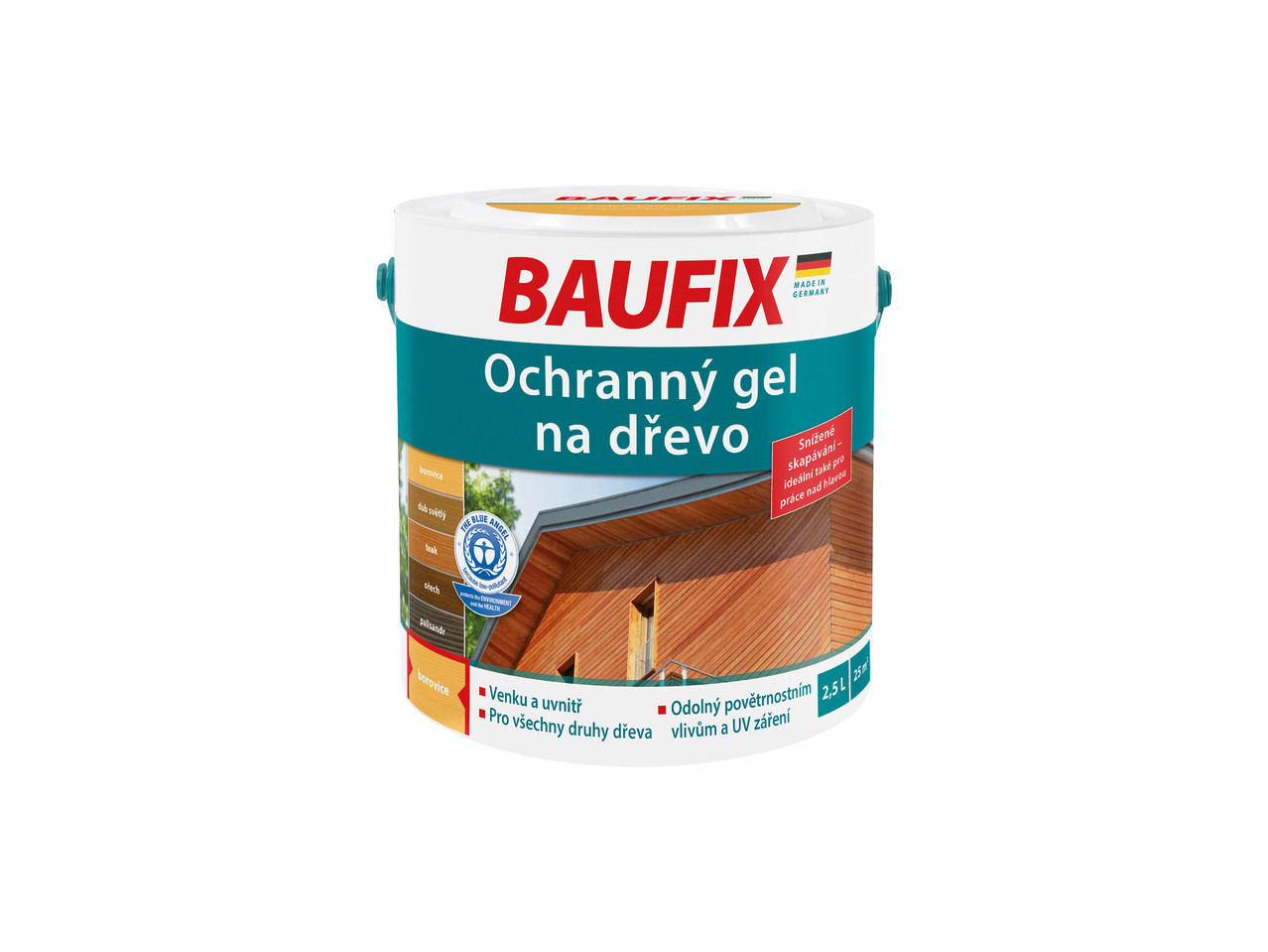 Ochranný gel na dřevo 2,5 l